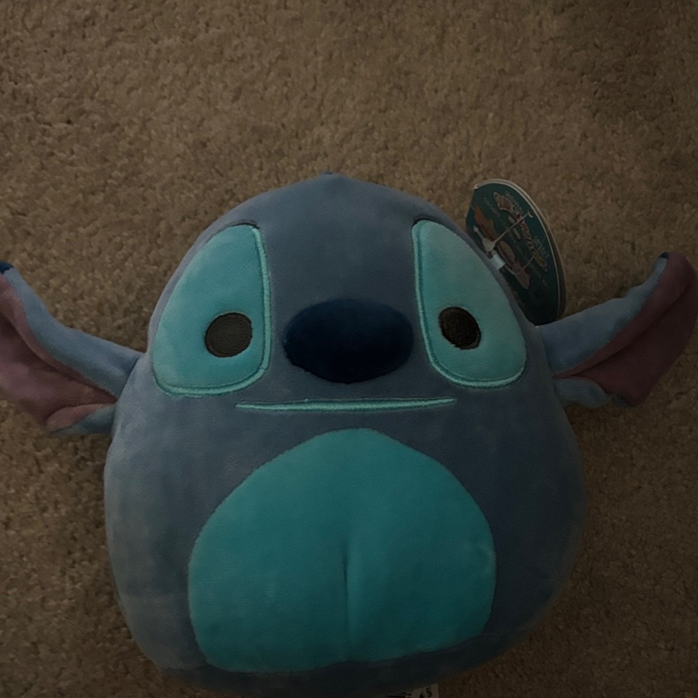 Squishmallows Blue and Teal Plush Toy